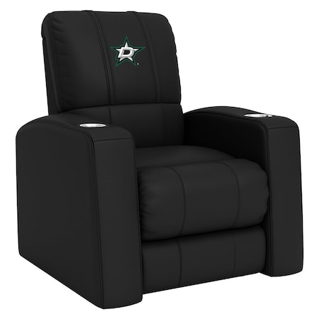 Dreamseat Home Theater Recliner with Dallas Stars Logo XZ418301RHTCDBLK-PSNHL40091